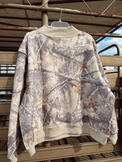 The Make Heaven Crowded Mock Neck Sweatshirt