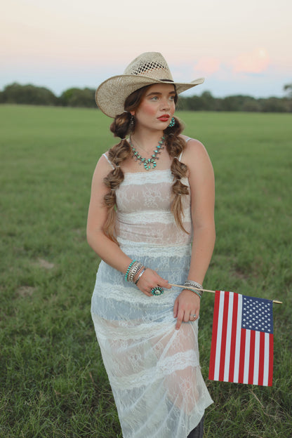 The Lorna Lace Maxi Dress