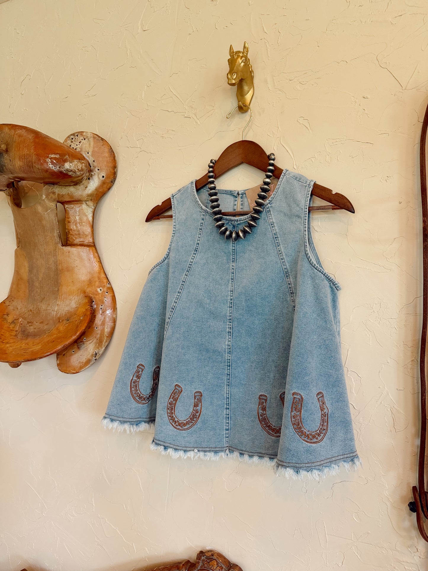 The Dennie Denim Top