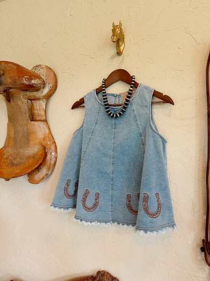 The Dennie Denim Top