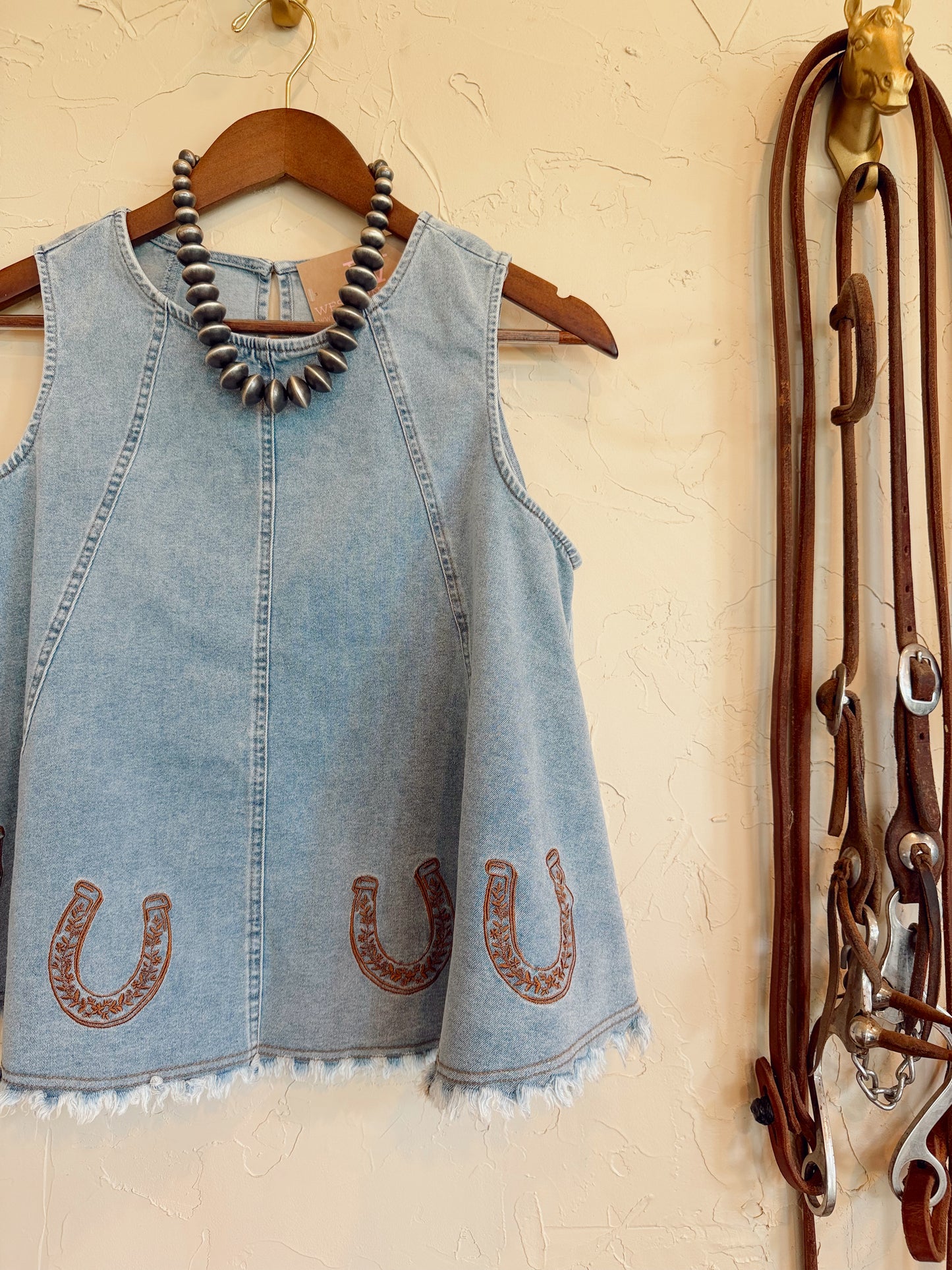 The Dennie Denim Top