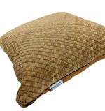 Load image into Gallery viewer, The Woven Suede Lumbar Pillow in Butterscotch
