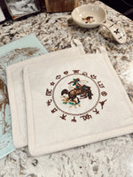 Load image into Gallery viewer, The Bronc Pot Holder Set
