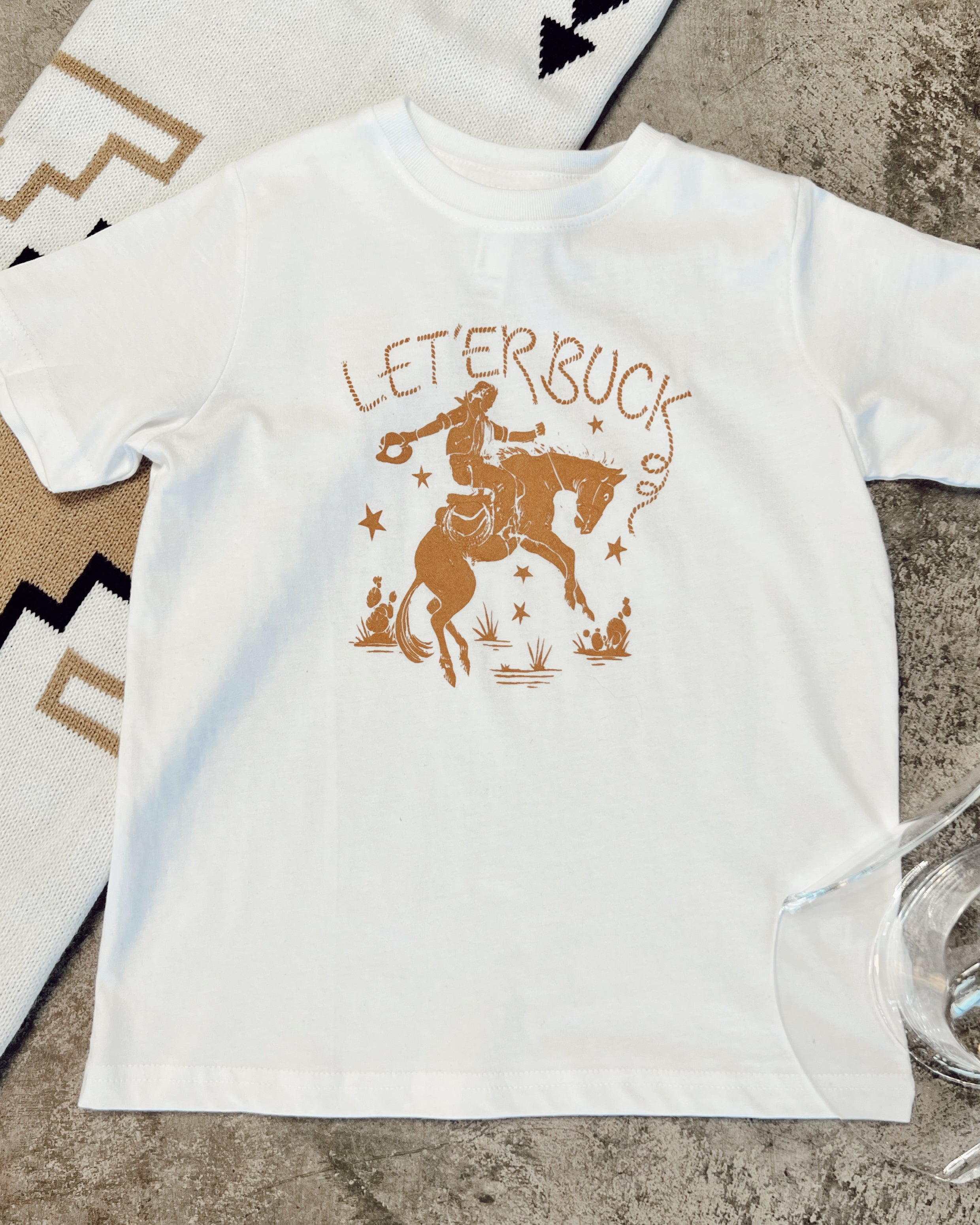 The Let'er Buck Kids T-Shirt