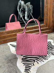 The Pink Ostrich Handbag
