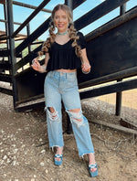 Load image into Gallery viewer, The Ariat Mykonos Tomboy Straight Jeans
