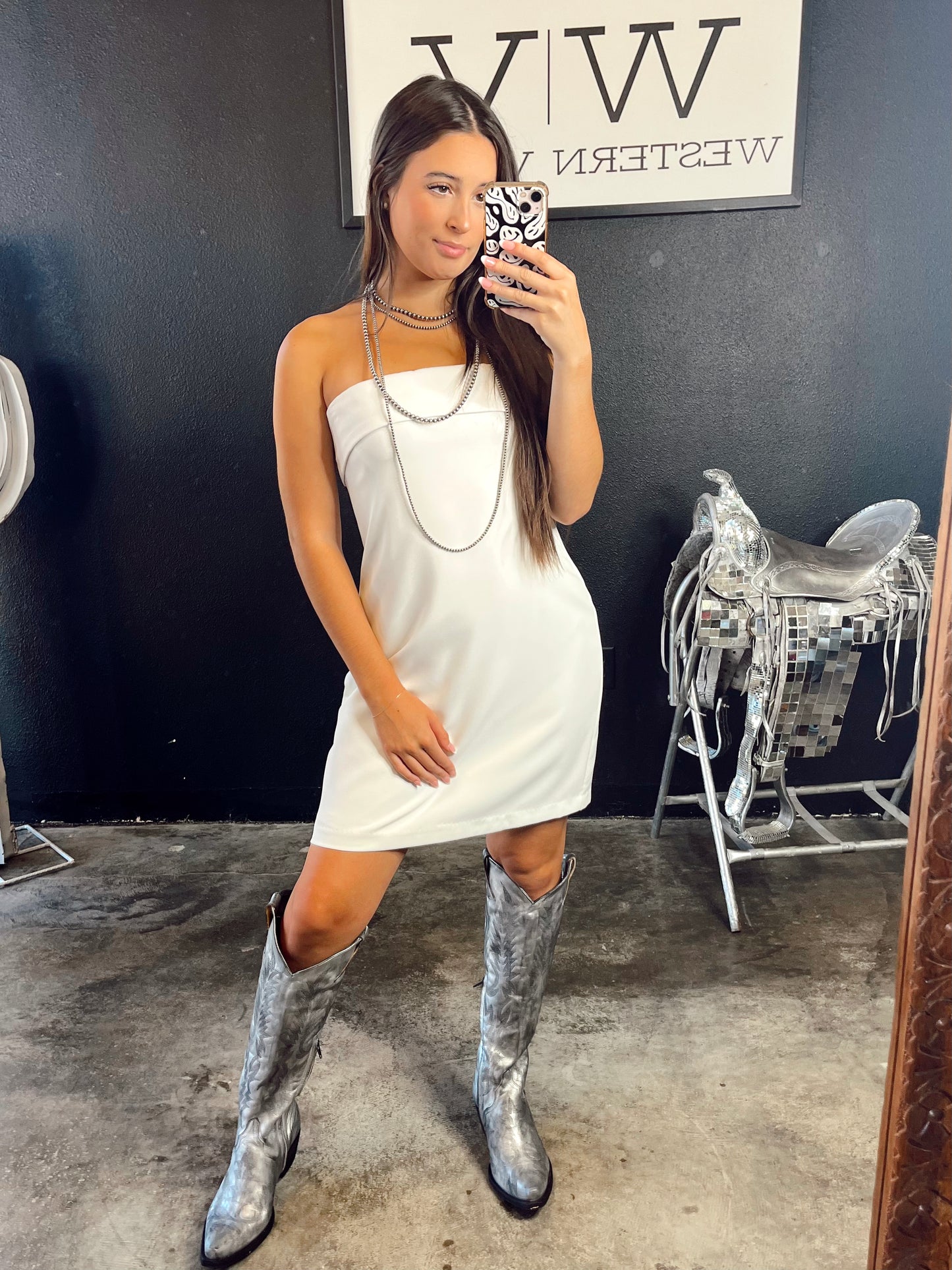 The Savage Dress in White