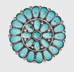 Load image into Gallery viewer, The Turquoise Cluster Dinner Plate
