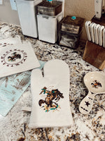 Load image into Gallery viewer, The Bronc Oven Mitt
