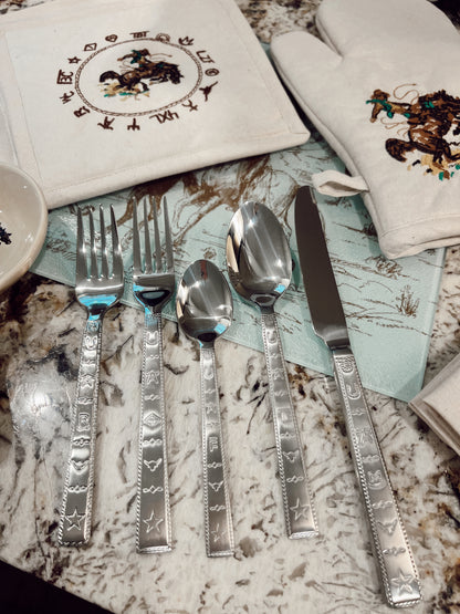 The 20 Piece Branded Flatware