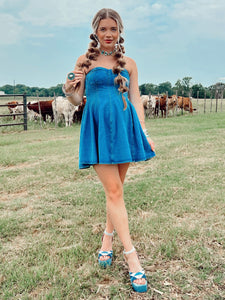 The Davis Denim Dress