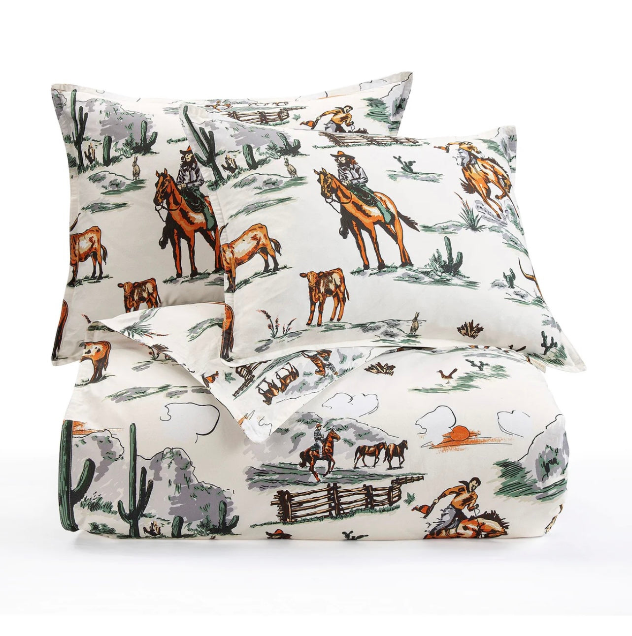 The Ranch Life Reversible Comforter Set