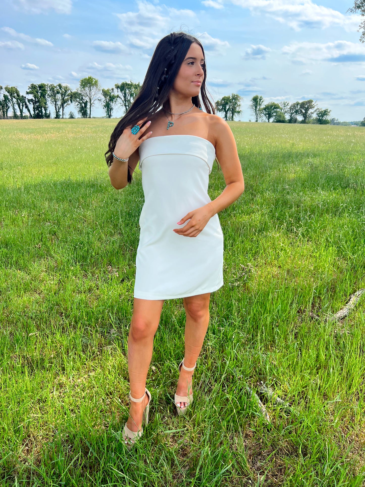 The Savage Dress in White