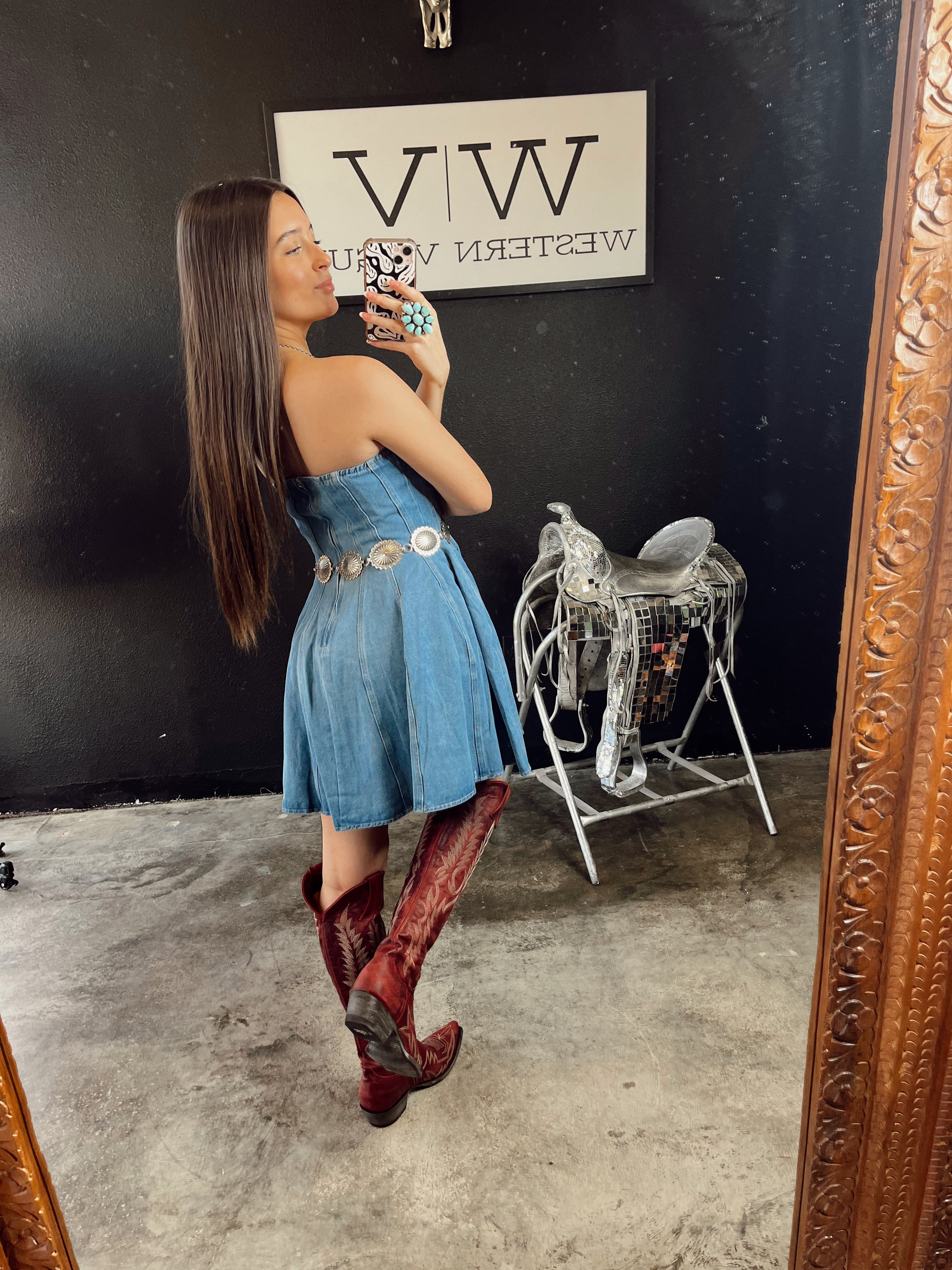 The Davis Denim Dress