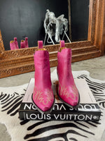 Load image into Gallery viewer, Old Gringo Gaucho Booties in Pink
