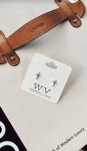 The Cross Stud Earrings
