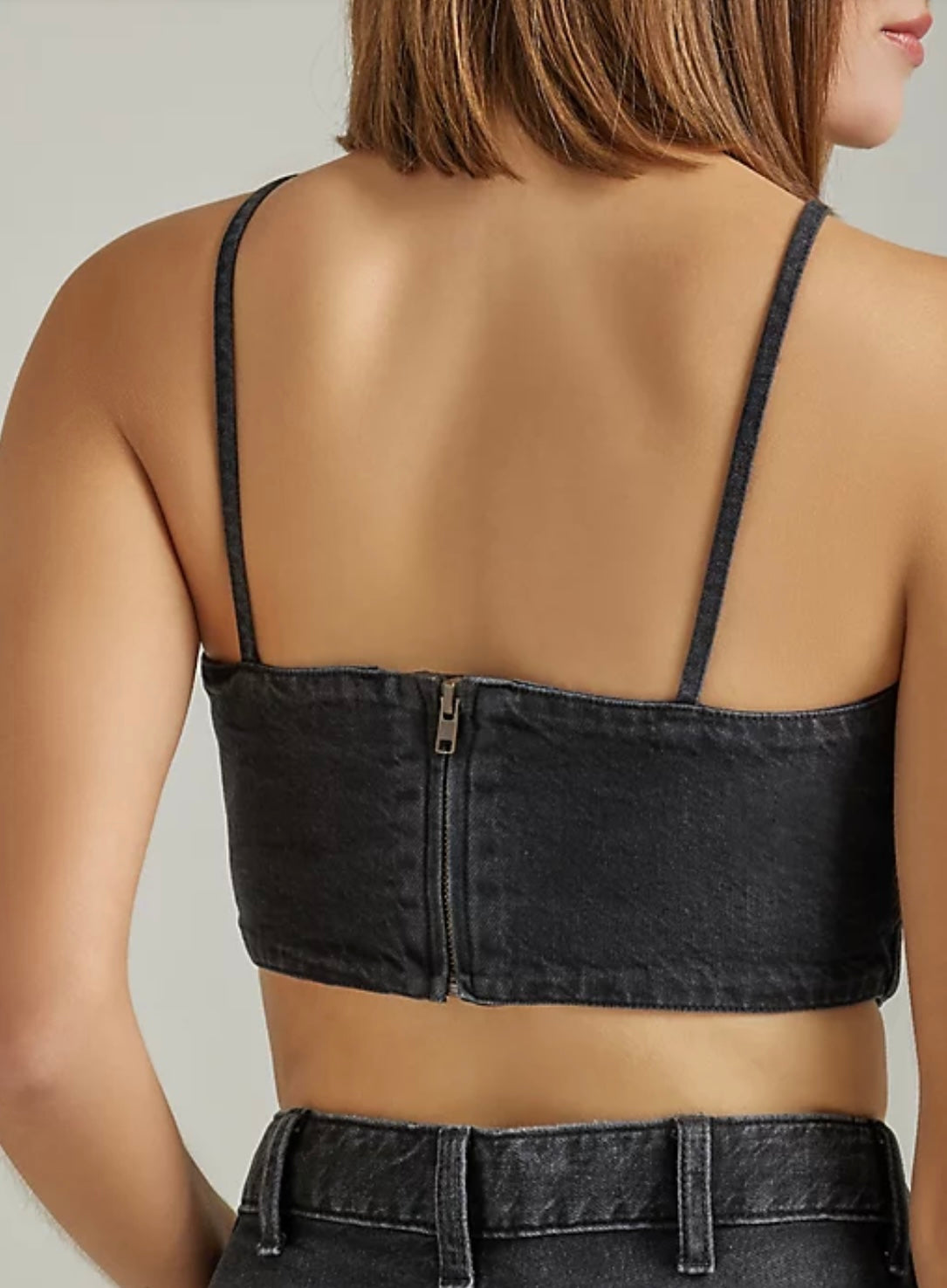 The Wrangler Blackopedia Denim Bandana Top