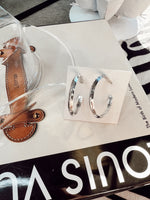 Load image into Gallery viewer, The Stamped Hoops
