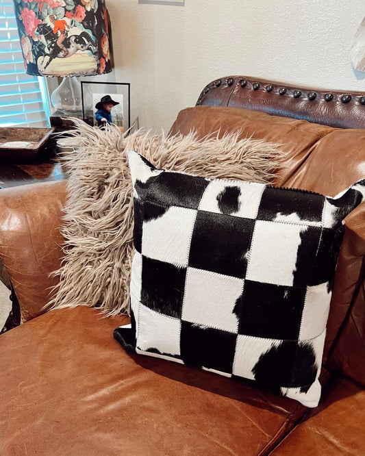 The Cowhide Pillow