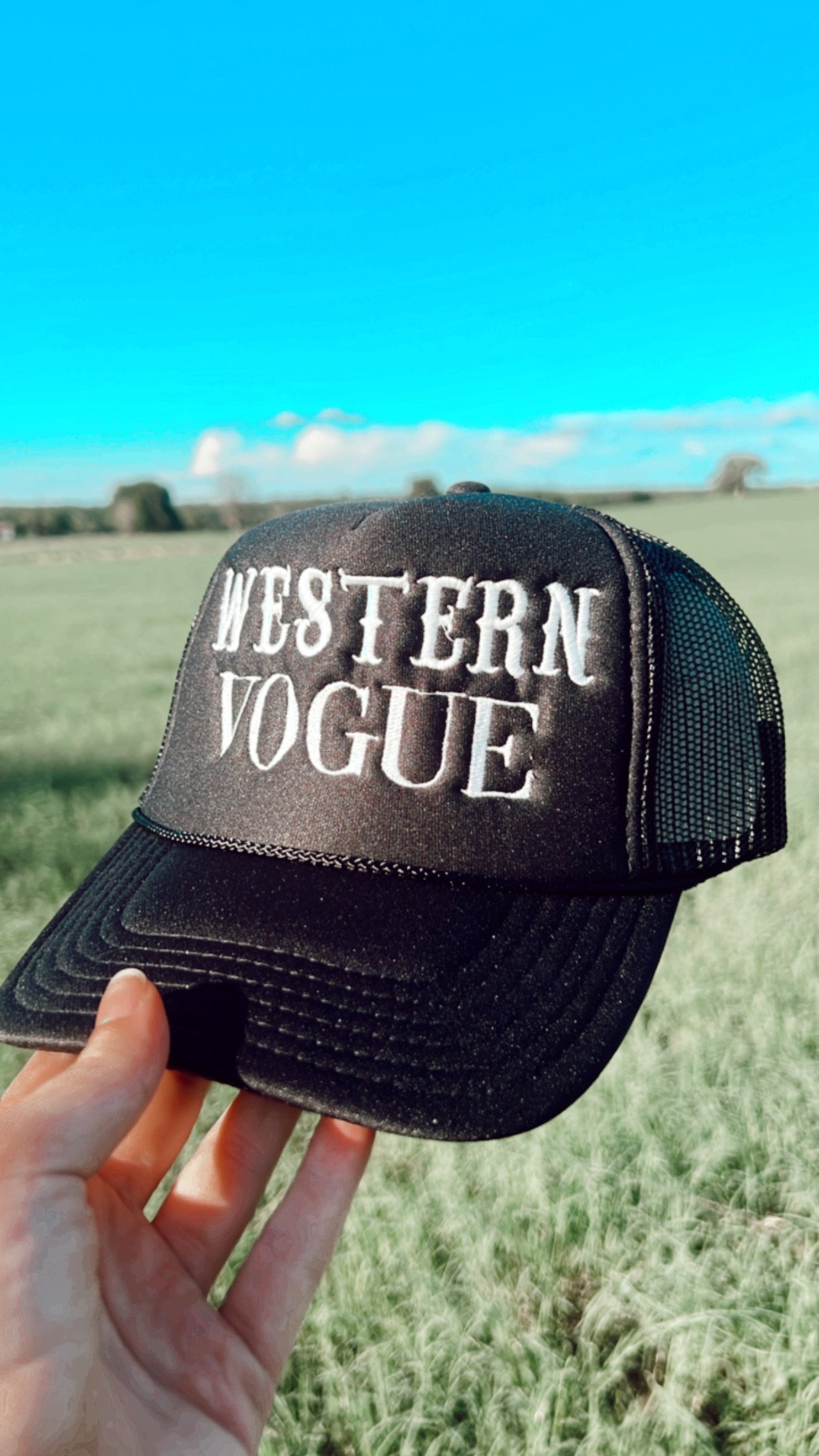 The Western Vogue Trucker Hat