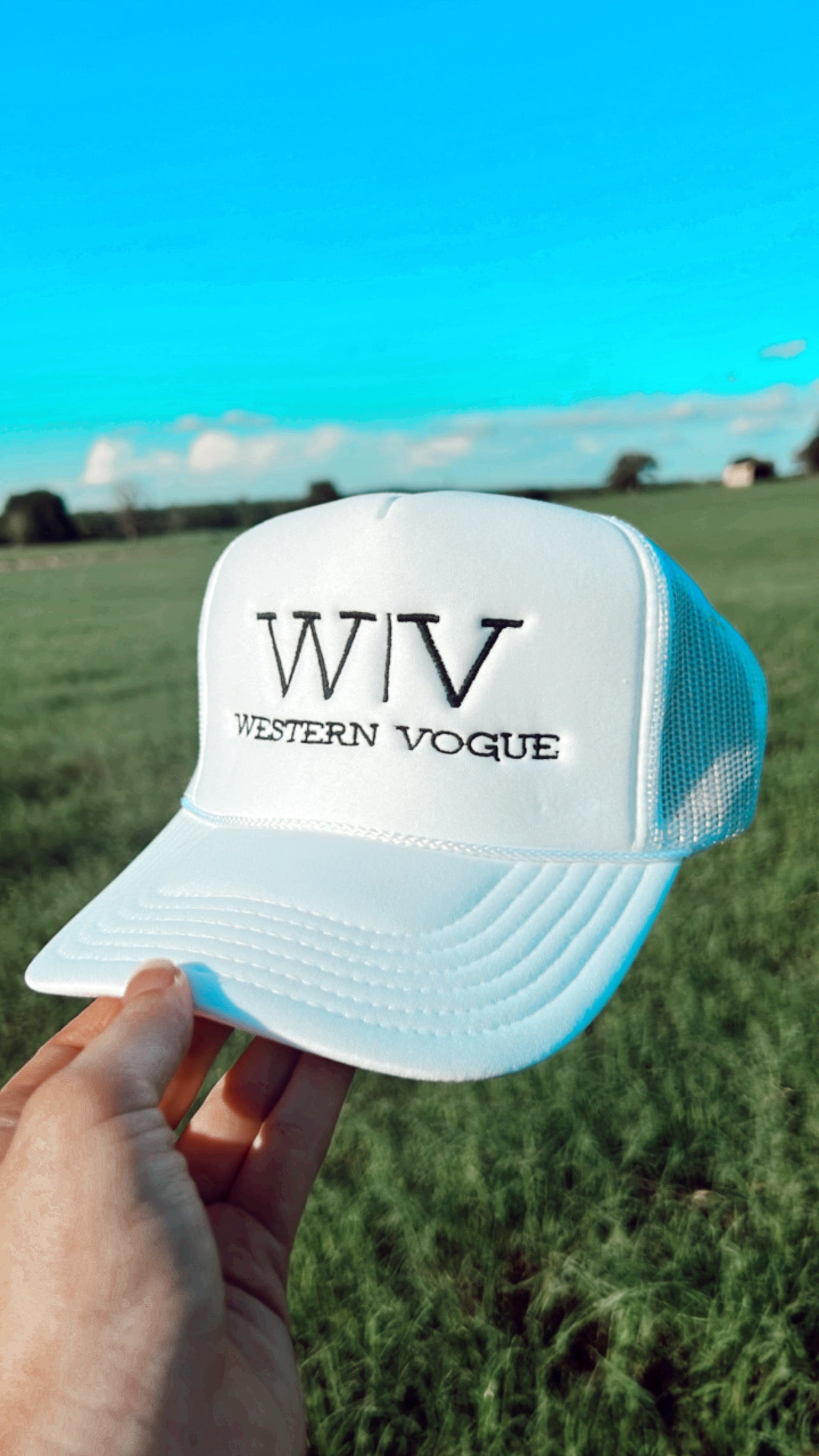 The Western Vogue Trucker Hat