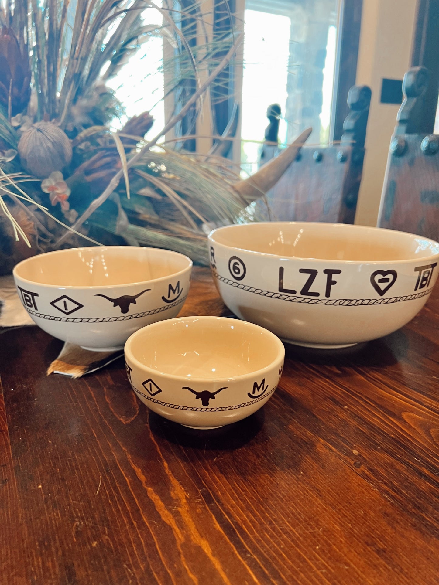 The 3 Piece Branded Bowl Set
