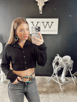Load image into Gallery viewer, The Shelby Sweater in Black
