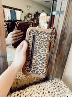 Load image into Gallery viewer, The Double J Cheetah Zipper Wallet
