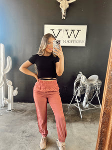 The Frisco Pants in Rose