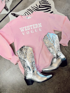 The Retro Western Vogue Sweatshirt