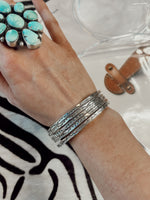 Load image into Gallery viewer, The Square Wire Bangle
