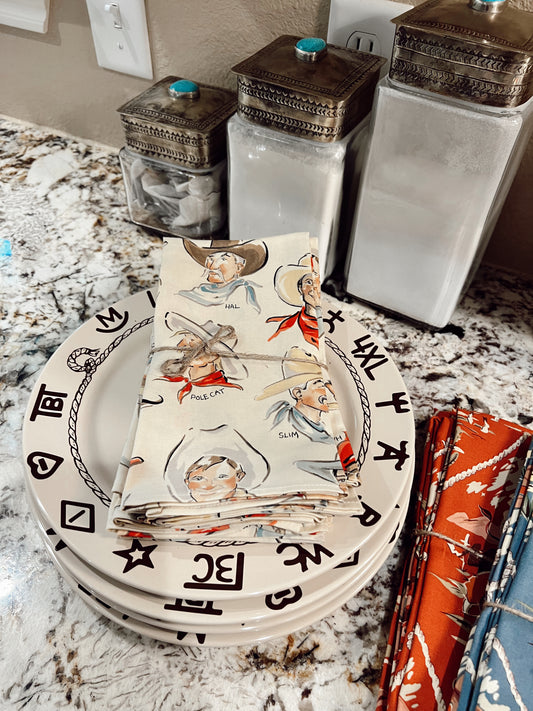 The Western Napkin Set