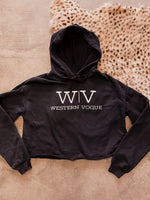 Load image into Gallery viewer, The Western Vogue Cropped Hoodie
