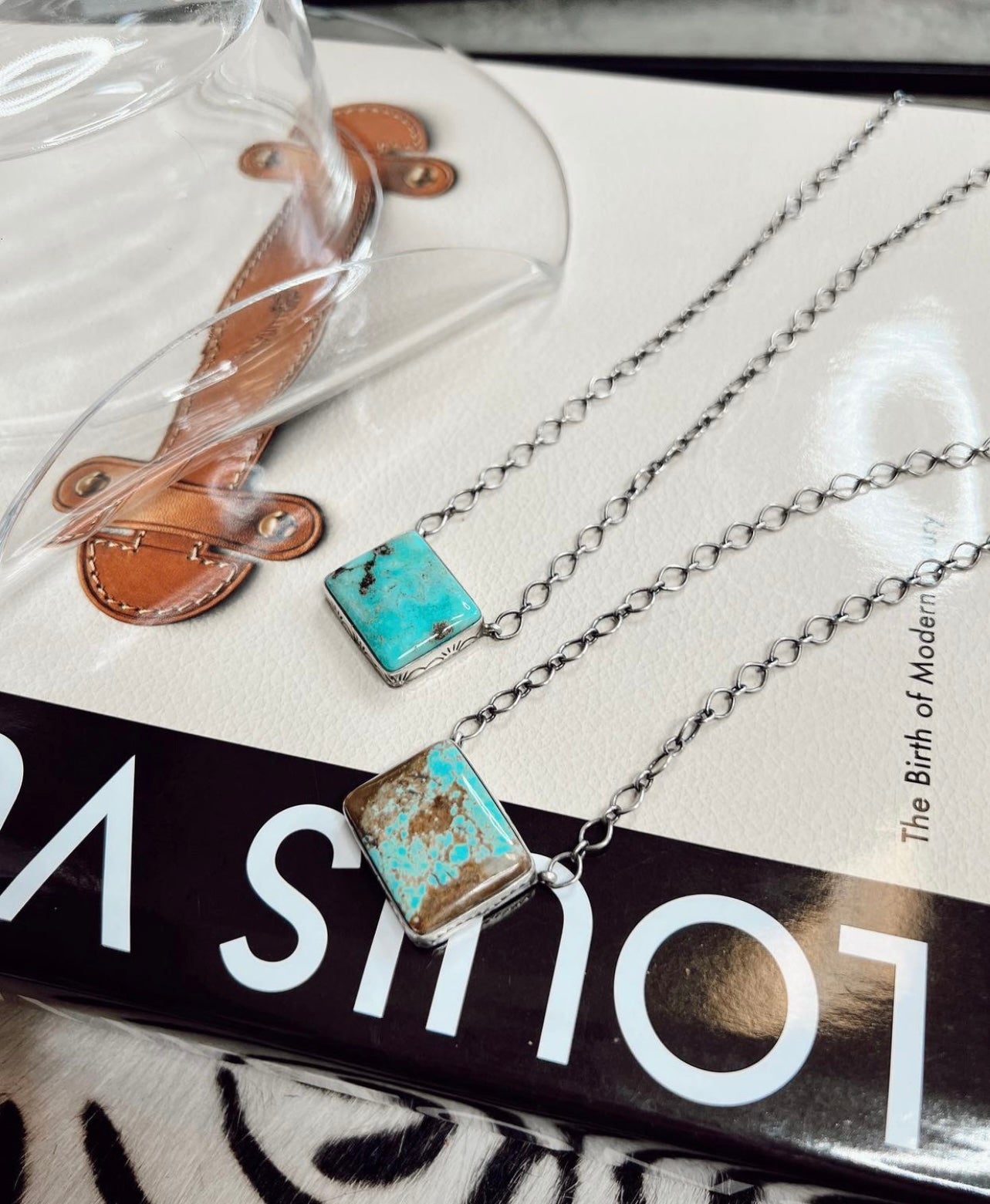 The Stamped Slab Necklace