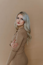 Load image into Gallery viewer, The Beth Dress in Mocha
